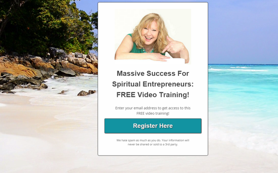 Free Video Training Series for Coaches, Healers and Spiritual Entrepreneurs